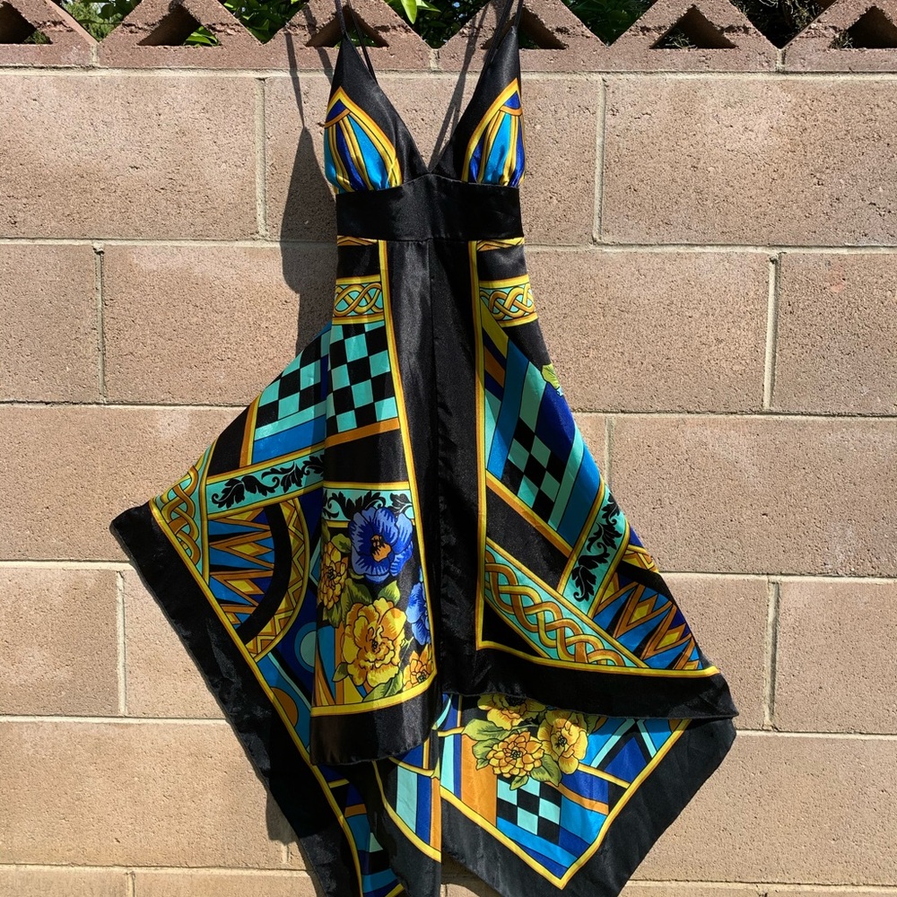 Strappy Colorful Dress